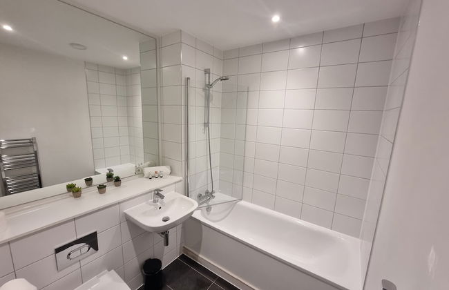 Trafford Suite Modern 1 bed With Cinema Room - Foto 14