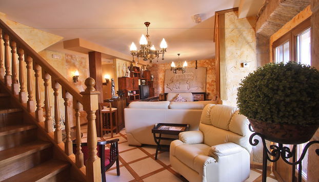 Zona de estar del vestíbulo