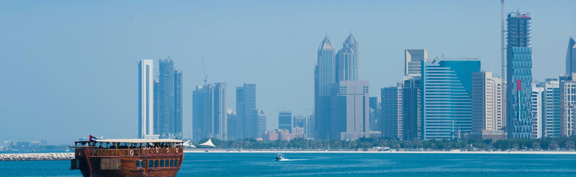 Balade en canot à moteur à Abou Dhabi