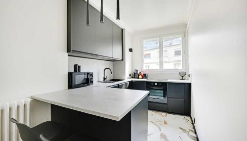 Modern Apartment - Saint-manda - 1br/4p - Foto 3, dishwasher, toaster