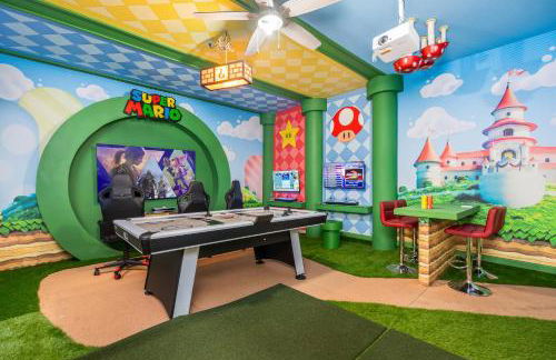 10min to Disney, Luxury 6BR Themed Villa with Private Pool,Spa and Game Room - Foto 7