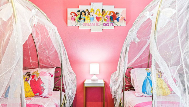 No Rear Neighbor 6br Private Home Pool Spa Disney - Foto 2, Habitación