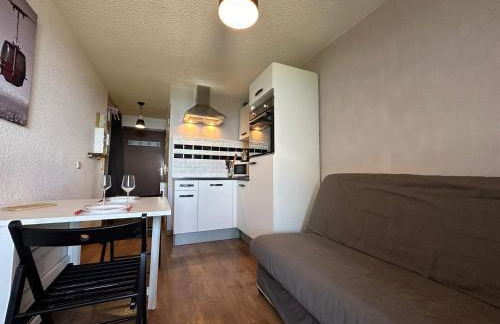 Studio cosy aux pieds des pistes, vue splendide - FR-1-624-53 - Photo 4