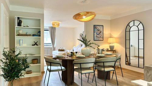 HyggeLiving - DELUXE - 90qm - Balkon - Gartenblick - 55 Zoll TV - Boxspringbetten - Hunde - Kinder - Fahrradkeller - Foto 4