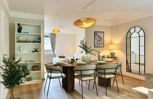 HyggeLiving - DELUXE - 90qm - Balkon - Gartenblick - 55 Zoll TV - Boxspringbetten - Hunde - Kinder - Fahrradkeller - Foto 4