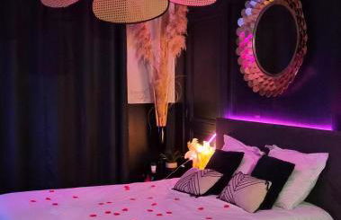 Suite Passion - Jacuzzi privé - Table massage - Foto 3