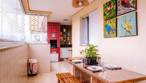 VARANDA GOURMET c churrasqueira-3 quartos- Wi-fi - Foto 3