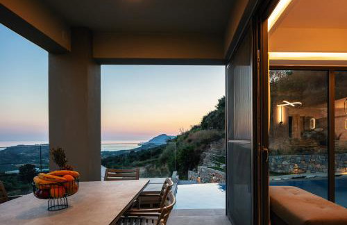 Epsilon Villa, Private Swimming Pool Garden, Panoramic Sunset - Foto 11