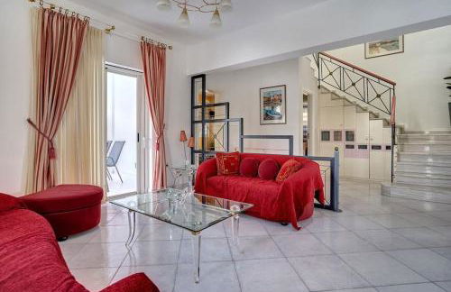 Chrysanthi Luxury Villa In Salakos, with Pool & Jacuzzi, Near Beach - Foto 24