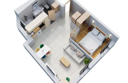 La cosy - Moderne - Pro ou couple av Enfants - Entrer autonome -Les Bonn'appartts-sur-Seine - Foto 8