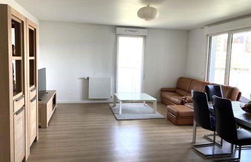 Appartement 87 m2 - 3 chambres - 6 personnes - Proche Paris - Parking gratuit - Foto 14