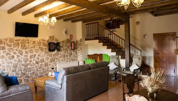 Coin salon dans le hall