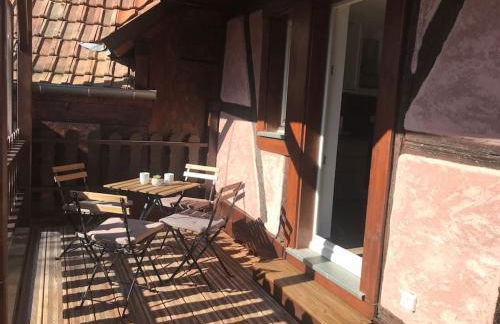 Gite Terrasse Le Doux Refuge à Beblenheim Parking privé - Foto 6