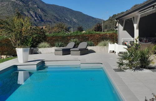 Tout proche d'Ax les Thermes détente et relaxation jusqu'à 8 pers dans la maison de Véronique avec piscine terrain de pétanque et jacuzzi - Foto 30