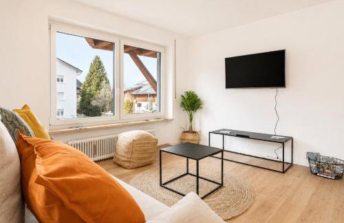 Allgäu Living l Ferienhaus 5 Apartments - Sauna - Balkon - Garten - Parkplatz - Familienfreundlich - Foto 52