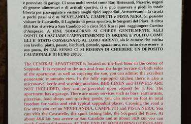 APPARTAMENTO CENTRALe PRINCIPALe SAPPADA - Foto 32