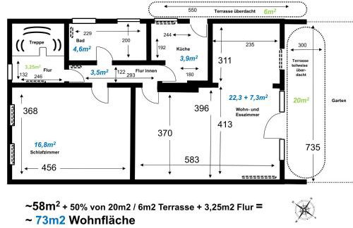 Garten 2-Zimmer WHG in Bestlage in Rottach-Egern, 400m vom See - Foto 11