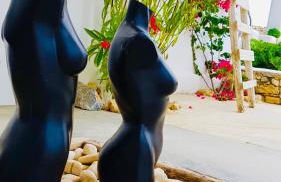 VILLA THEIA - SELENE , appartement de charme pour 4 à 6 personnes prés de la plage et du village de Koufonissi - Foto 11