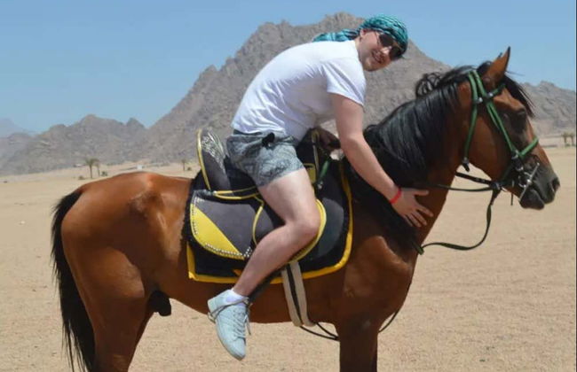 Passeio a cavalo pela costa de Sharm el-Sheikh - Foto 3