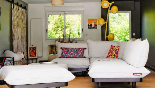 Superbe maison rénovée, 250m de l'océan, 12 pers, terrasse, jardin, proche plage Kerleven et golf - FR-1-481-164 - Foto 4