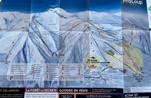 Studio terrasse sud vue montagnes Pra Loup 1500 - Foto 44