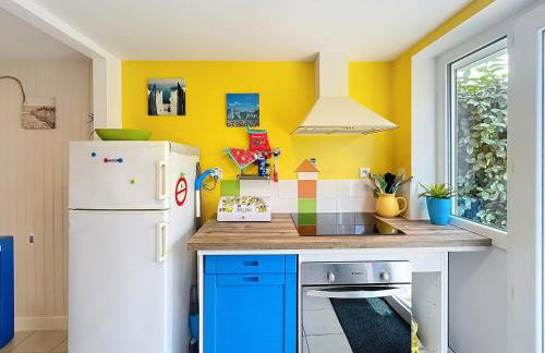 Maison rénovée, à 300m de la plage et proche commerces, avec terrasse et jardin, tout confort - FR-1-361-131 - Photo 20