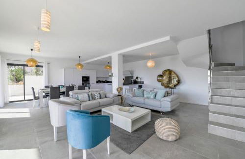 Villa neuve et luxueuse vue mer proche Portovecchio - Foto 8