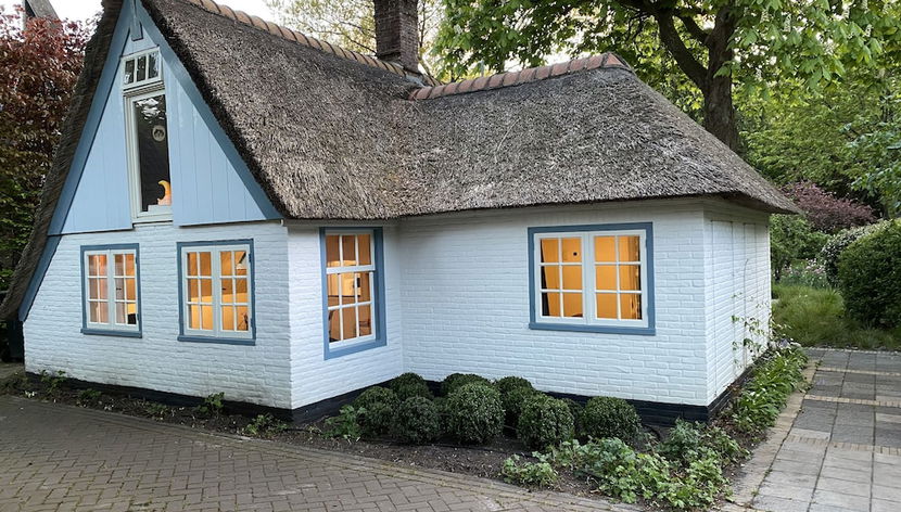 Romantic Farmhouse in Bergen near Forest - Foto 3, Außenbereich