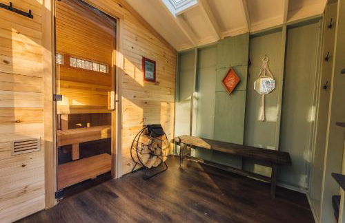 Creekfront Cabin Sauna & Hot Tub Hikers Hollow - Foto 48