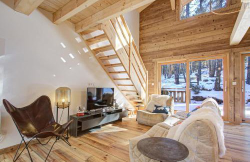 Les Flocons Dorés - Chalet sur le chemin des pistes - Foto 12