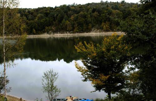 Brama Sanu - z prywatną linią brzegową Jeziora Solińskiego - pomosty - pontony - basen sezonowy - Foto 64