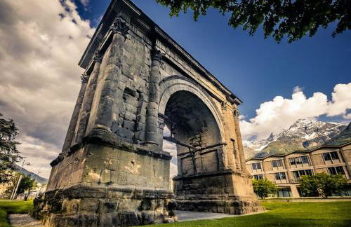 Les Dentelles bilocale a Charvensod vicino l'ovovia di Pila - Foto 38