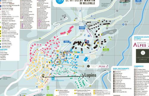 Confort 85m², 3 chambres, 5 pers, terrasse, animaux admis, St Martin de Belleville - FR-1-452-118 - Foto 5