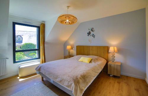 Villa du Golf Baden 4 chambres 8 personnes Golfe du Morbihan Terrasse & BBQ - Foto 21
