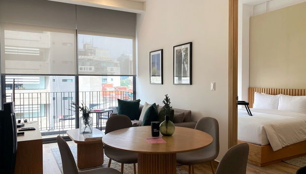 w Cozy 2BR in Cuauhtemoc - Foto 2, Habitación