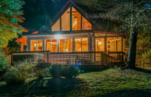 Luxury Cabin 45 Min to Asheville Hot Tub & Fire pit - Foto 50