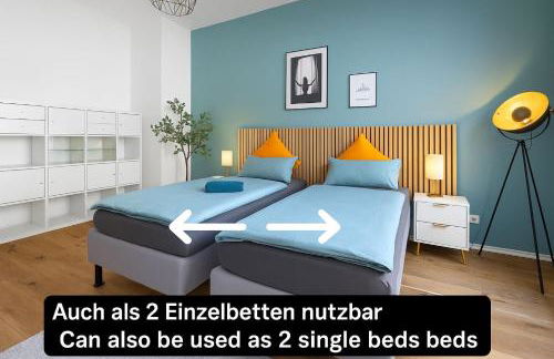 Moderne Suite bis zu 6 Personen - Central- free Parking - 3 Bedrooms - Netflix - Smart Home - Foto 11