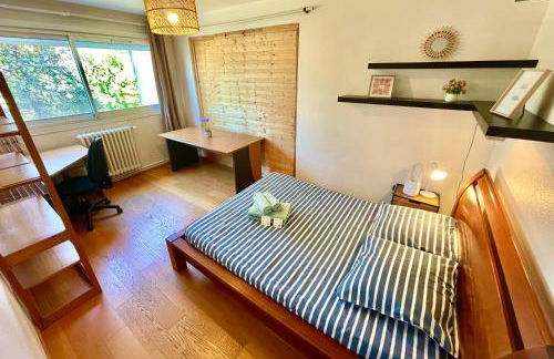 " Douceur Jasmin " Balcon - 7 pers - Wifi - TV - Foto 22