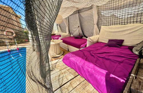 Apto con piscina y barbacoa - Foto 2