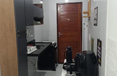 Casa do Léo 1- México e África- Apartamento completo perto das praias do litoral sul , Ar condicionado ,Wi-Fi, garagem, churrasqueira e pet friendly - Foto 33