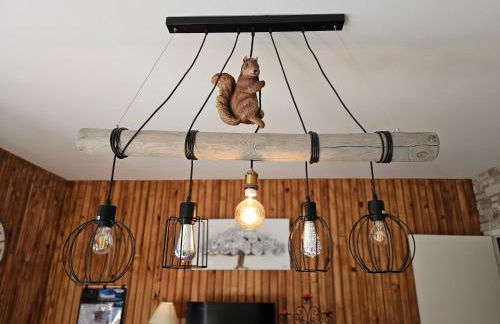 Appart 6 personnes esprit chalet vue sur montagne - Foto 4