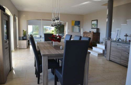 Villa Grasse vue mer exceptionnelle 8P piscine intérieure - Foto 3