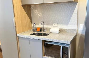 Lindo Studio Atmosfera 360 Novo Próximo ao Metro e Consulado - Foto 5