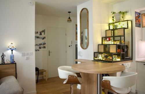 Boho style apartment - 8 mins from Paris Center - Garden and underground parking - Foto 6