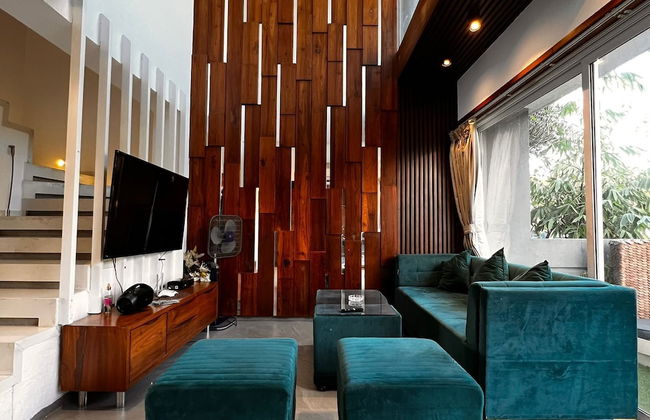 Rivendell 3BHK Pvt Pool by Stellar Stays - Foto 14