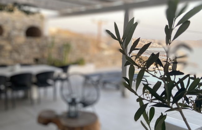 Mykonian Luxury Villa Azure w View Pool - Foto 58