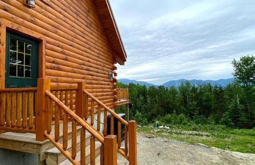 UV Log home with direct Cannon Mountain views Minutes to attractions Fireplace Pool Table AC - Foto 3