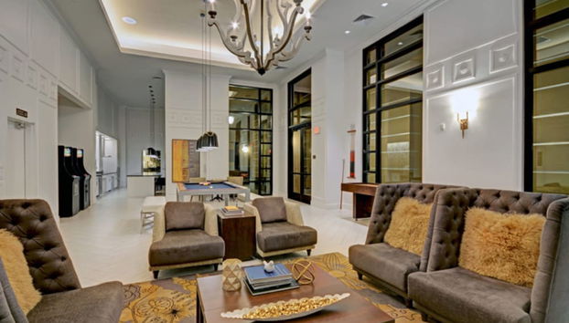 Zona de estar del vestíbulo