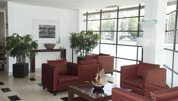 Sala de estar do lobby