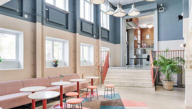 Sala de estar do lobby